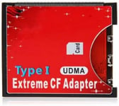 Adaptateur pour carte mémoire SD, SDHC, SDXC vers CF Compact Flash Type I 16/32/64/128 Go