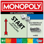 Monopoly, Jeu de Plateau avec boîte de Rangement et pions Grand Format - Version néerlandaise