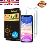 Screen Protector Iphone 11 Tempered Glass Iphone Xr Pro Pack Of 3