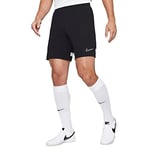 Nike Men's Dri-FIT Academy Football Shorts, Black/White/White/White, S