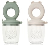 Liewood food feeder Miranda, bear faune green/sandy