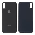 Cache Batterie Coque Arrière Apple iPhone XS Noir