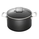 Le Creuset Toughened Non-Stick Deep Casserole 28cm, 51102280010502, Black