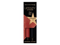 Max Factor Lipfinity Rising Stars Limited Edition Collection, Kvinna, Lipfinity Step 1: Isododecane, Trimethylsiloxysilicate, Dimethicone, Mica, Disteardimonium..., Storbritannien, 19 Mm, 120 Mm, 38 Mm