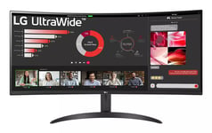 LG 34WR50QK-B computer monitor 86.4 cm (34inch) 3440 x 1440 pixels Wide Quad ...