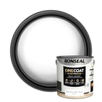 Ronseal One Coat Everywhere Paint Pure Brilliant White Matt 2.5L