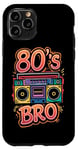 Coque pour iPhone 11 Pro Boom Box rétro années 80 Bro Classic