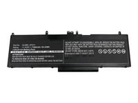 Coreparts - Batteri För Bärbar Dator - Litiumjon - 7300 Mah - 83.2 Wh - Svart - För Dell Precision 3510