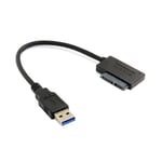 Adapterkabel USB 3.0 hankontakt till 7+6 13pin hankontakt sata slimline för CD DVD ROM laptops i 11cm