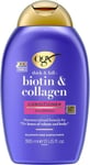 OGX Biotin amp Collagen Hair Thickening Conditioner 385ml