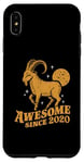 iPhone XS Max Awesome Since 2020 Birthday Capricorn Zodiac Case