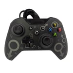 Manette Filaire Usb Pour Contrôleur Xbox One Pour Manette De Contrôle Xbox One Pour Manette De Jeu Xbox - Type Transparent Black