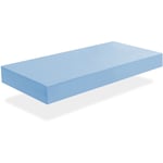 Matelas 90X190 medical- geriatrique Epaisseur 20 cm - Pour lit medicalise et articules - Mousse therapeutique - Dehoussable et impermeable