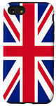 Coque pour iPhone SE (2020) / 7 / 8 Union Jack, drapeau britannique, drapeau anglais