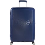 Medelstor väska American Tourister SoundBox Spinner Blå 81 L 67 x 46,5 x 29 cm