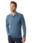Rohan Shoreline Long Sleeve Stripe Polo Shirt