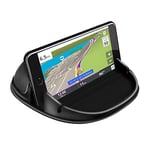 Support de téléphone Portable pour Voiture, Support de téléphone Portable pour appareils de Tableau de Bord antidérapants compatibles pour Autre Smartphone (Black)