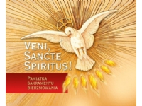 Veni Sancte Spiritus Farmers' Chaplaincy Publishing House Konfirmationssouvenir - röd