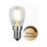 LED päronlampa E14 dimbar 2,5W 2700K