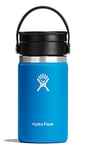 HYDRO FLASK - Travel Coffee Flask 354 ml (12 oz) - Vacuum Insulated Stainless Steel Travel Mug with Leak Proof Flex Sip Lid - BPA-Free - Wide Mouth - Pacific