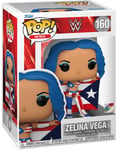 Figurine Funko Pop Zelina With Flag / Wwe / Funko Pop Wwe #160