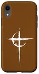 Coque pour iPhone XR Coque de protection pour téléphone portable Jésus sur la croix - Sweat à capuche - Croix