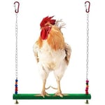 Einemgeld - Balançoire à poulet - Jouets pour poules - Jouet pour poules - Oiseaux, perroquet, ara, poules - Échelle à balançoire - Pour poules et