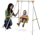 Smoby Baby Toddler Swing Rigid Seats Metal Aluminium 310046 Multicolor