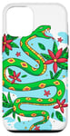 iPhone 12/12 Pro Happy Chinese New Year - Green Snake Symbol New Year 2025 Case