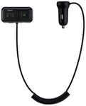 Baseus Trådlös Bluetooth FM-sändare S-16 Bil Bluetooth MP3-spelare - Svart