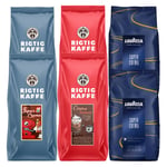 Rigtig Kaffe & Lavazza Mixpaket 6 kg Hela kaffebönor