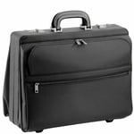 d&n Tradition attaché-case 45 cm compartiment pour ordinateur portable schwarz (2649-01)