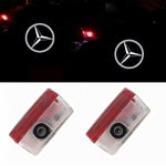 2x Led Yhteensopiva Mercedes Benz Door Light Logo Projektorien kanssa Light style 4