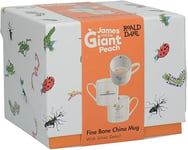 Roald Dahl Cup Mug James And The Giant Peach Fine Bone China Boxed