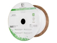 Deltaco Tp-51C - Samlet Kabel - 305 M - F/Ftp - Cat 6A - Halogenfri - Hvit