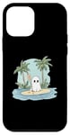 iPhone 12 mini Funny Ghost Stand Up Paddle Halloween Lake Summer Costume Case