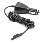 vhbw Chargeur 12V voiture allume-cigare compatible avec Microsoft Surface Laptop 1, Laptop 2, Laptop 3 ordinateur portable, tablette