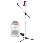 SBS50W Childrens Karaoke Machine with Microphone Tablet Stand, Bluetooth Audio