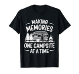 One Campsite At A Time Outdoor Camping Adventure Camper Camp T-Shirt