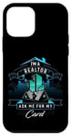 Coque pour iPhone 12 mini T-shirt I'm A Realtor Ask Me For My Card pour Realtor