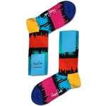 Happy Socks Women's Crew Socks - London Edition Skyline (UK 4-7 | EU 36-40)