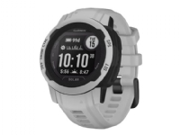 Garmin Instinct 2S Solar - 40 mm - dimma grå - sportklocka med band - silikon - handledsstorlek: 112-180 mm - monokrom - 32 MB - Bluetooth, ANT+ - 43 g