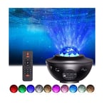 Star Projector,Night Light Projector with LED Nebula Cloud,Galaxy Projector with Remote Control for Kids Baby Adults Bedroom/Party/Game Rooms/Home Theatre/ and Night Light Ambience (Black -a)