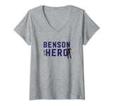 Womens Law & Order: SVU Benson is My Hero V-Neck T-Shirt