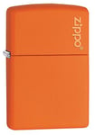 Zippo 50810613 Briquet - Orange Matte avec Logo Zippo