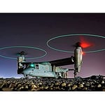 Miltary USA Navy V-22 Osprey Tritrotor Aircraft Photo Art Print Canvas Premium Wall Decor Poster Mural