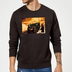 Star Wars Jawas Christmas Tree Black Christmas Jumper - M