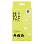 Nip+Fab Teen Skin Spot Patches, 30 Patches, Perfect for Blemish-Prone Teenage Skin, Anti-Spots with Salicylic Acid, Witch Hazel and Wasabi Extract, Face Skin Exfoliating, Calming