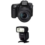 Canon EOS 90D + EF-S 18-135mm f/3.5-5.6 IS USM + Speedlite 430EX III-RT Flash - Black