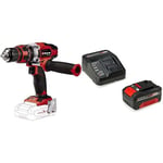 Einhell Perceuse Visseuse à percussion sans fil TE-CD 18/48 Li-i-Solo Power X-Change (Li-ion, 18V, Couple 48 Nm) avec Chargeur et Batterie 4,0Ah